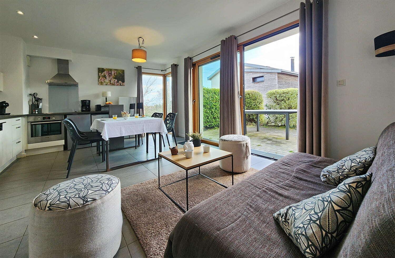 Gites & Tiny Houses Les Hauts De Toulvern Baden Room photo