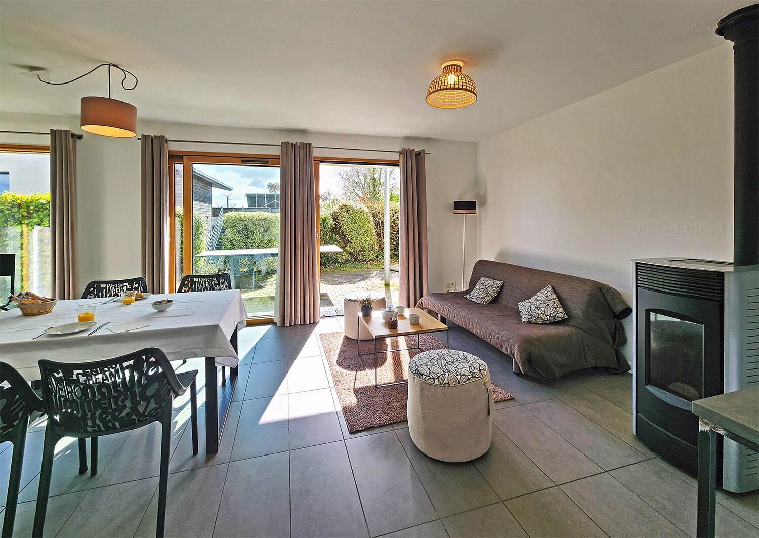 Gites & Tiny Houses Les Hauts De Toulvern Baden Room photo